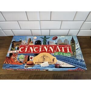 Cincinnati In A Box Board Game Made In The USA 100% Complete